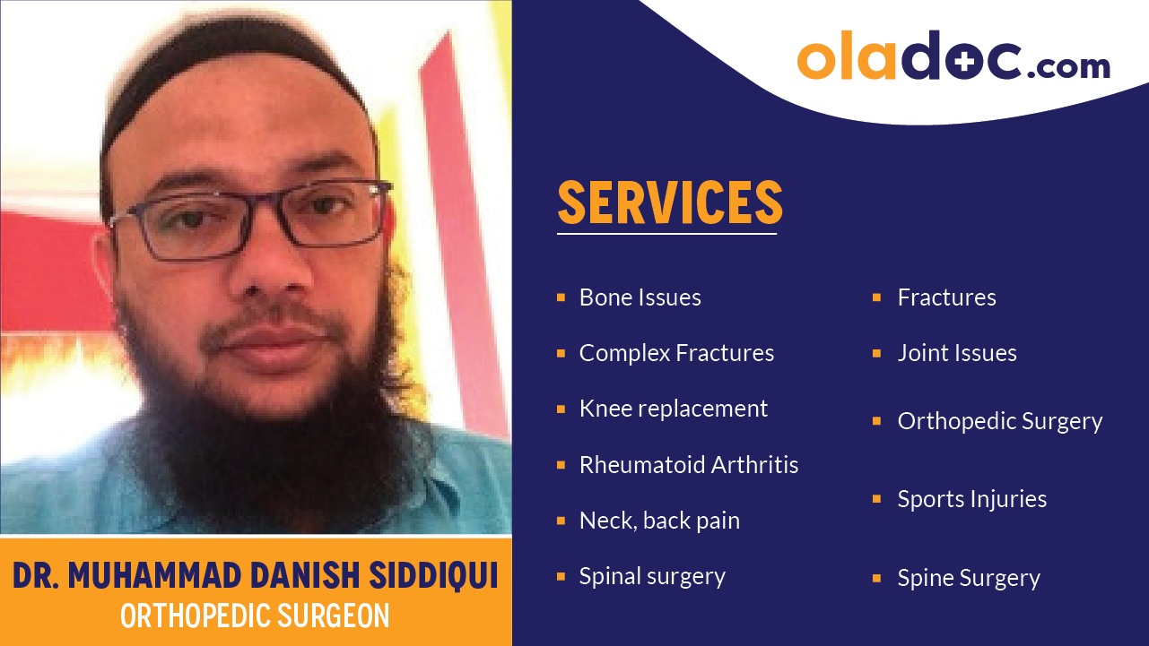 Services provided by Dr.Muhammad Danish Siddiqui